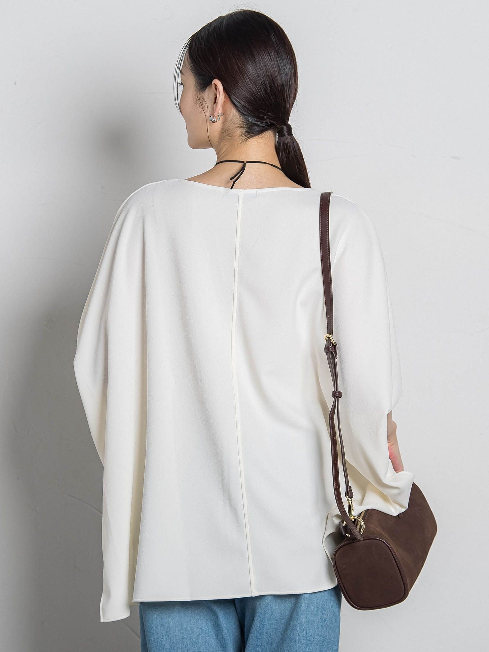 ライトダンボールジョーゼットカルゼカットソー