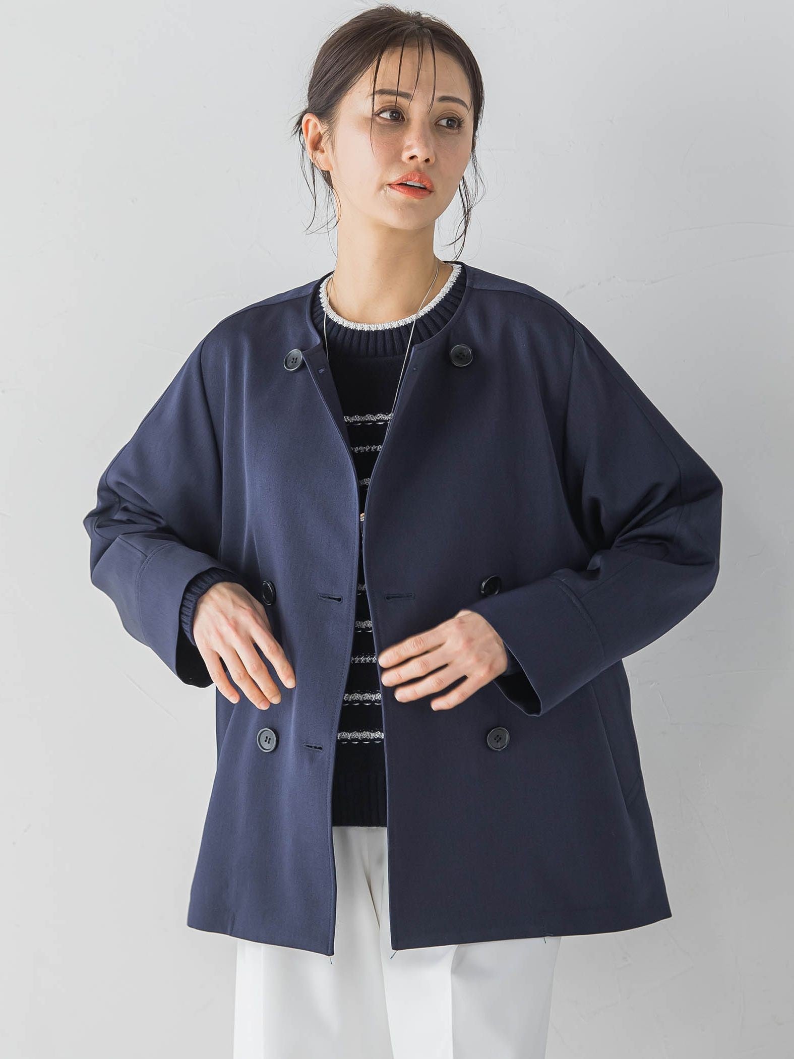 防シワノーカラージャケット≪洗濯機で洗える≫ | LAUTREAMONT