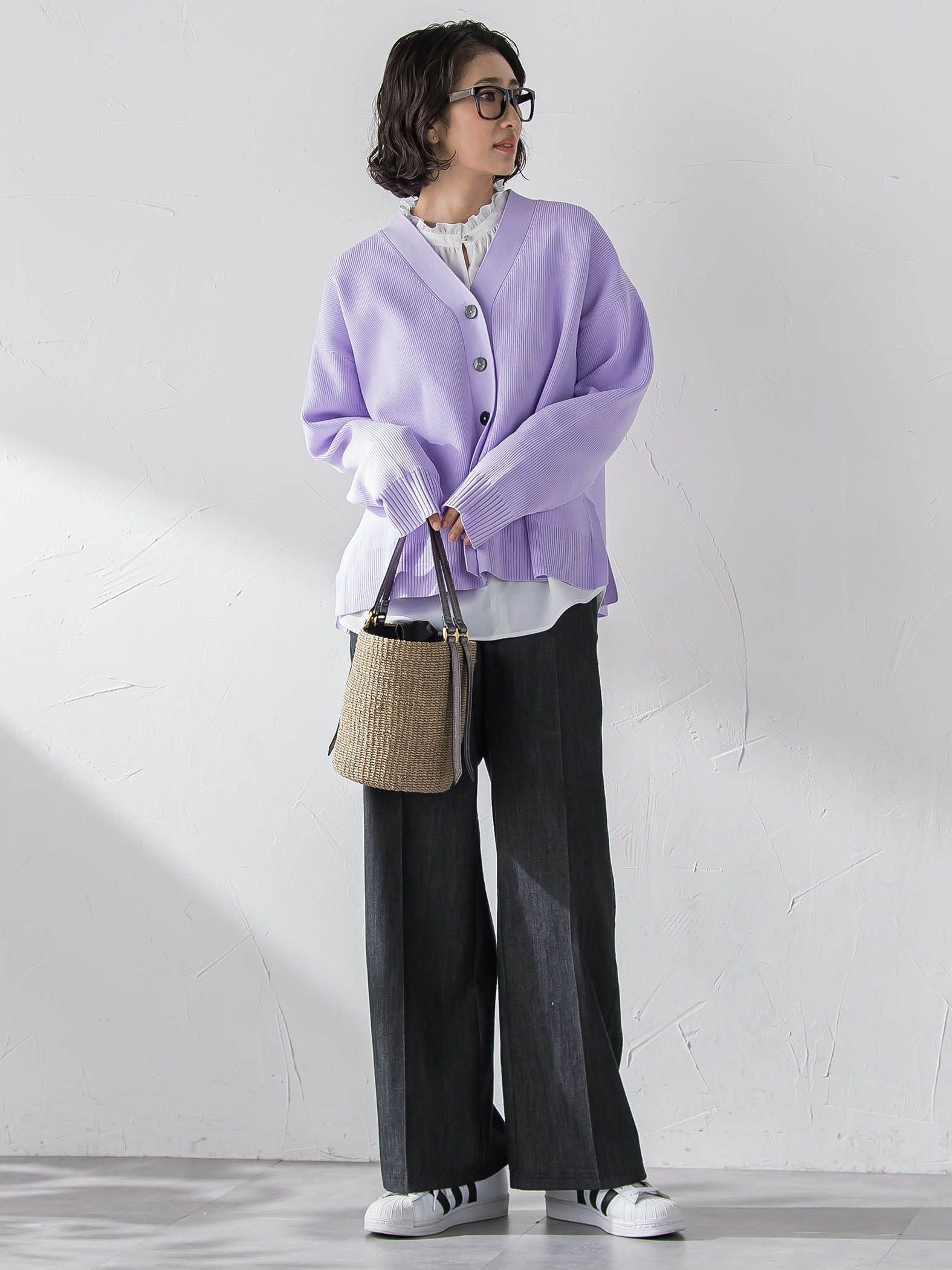 【VIOLAd'ORO】バケットバッグ