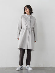 【大きいサイズ】パーテーションダウンロングコート