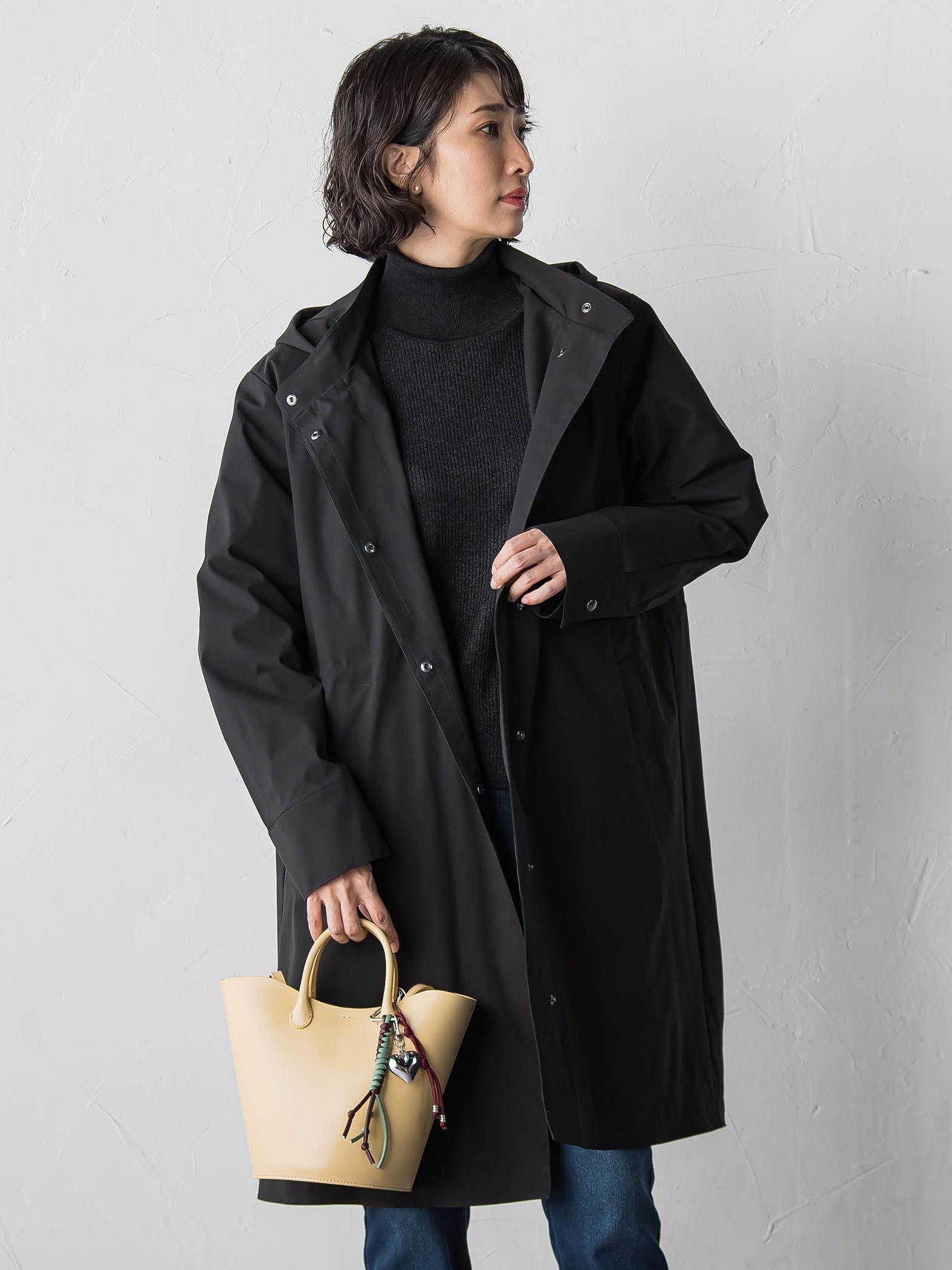 パーテーションダウンロングコート