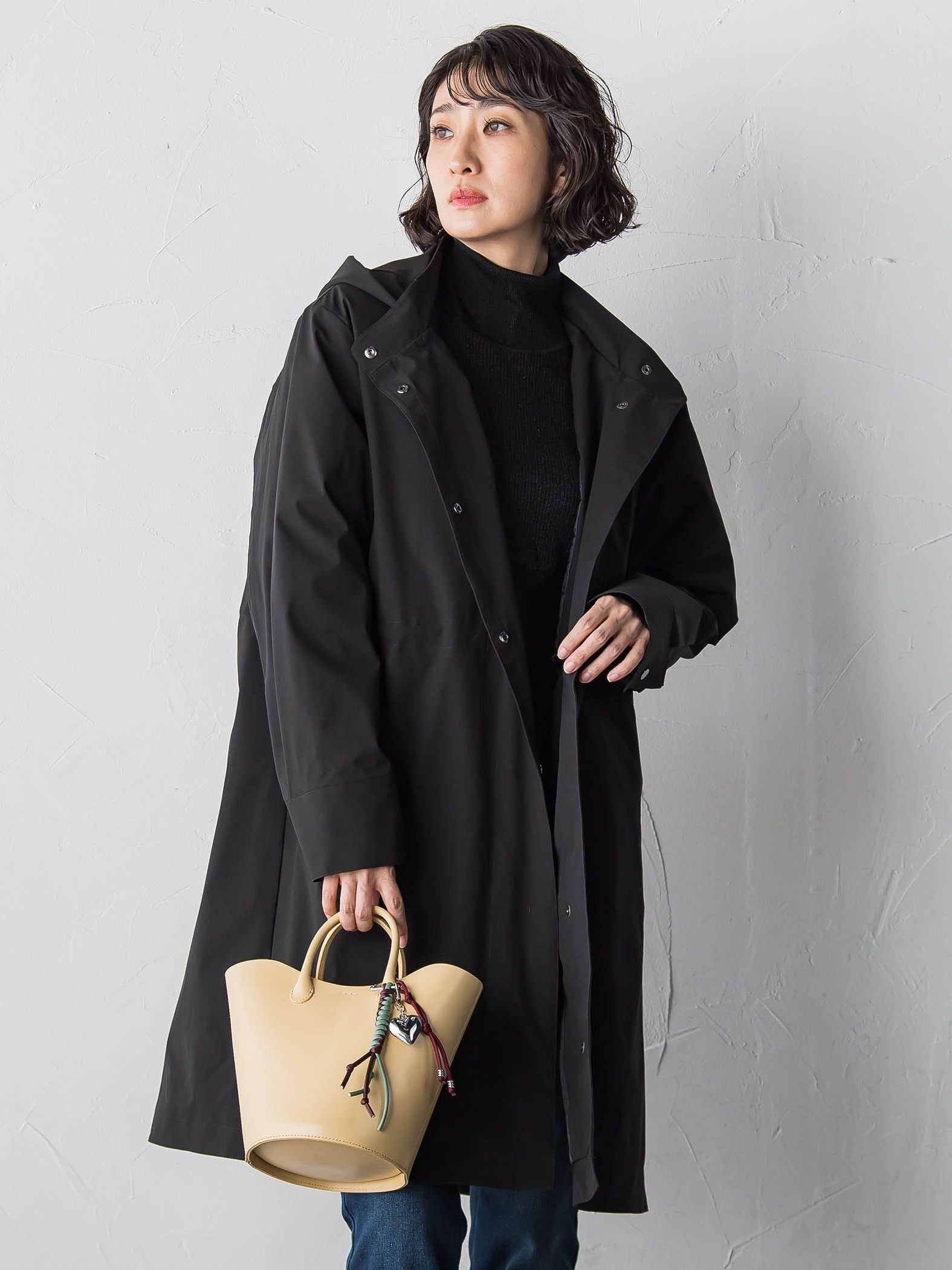 パーテーションダウンロングコート