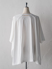 80 smooth ジャージーポンチョTシャツ