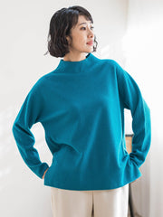 【大きいサイズ】配色CHESSニット