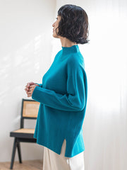 【大きいサイズ】配色CHESSニット