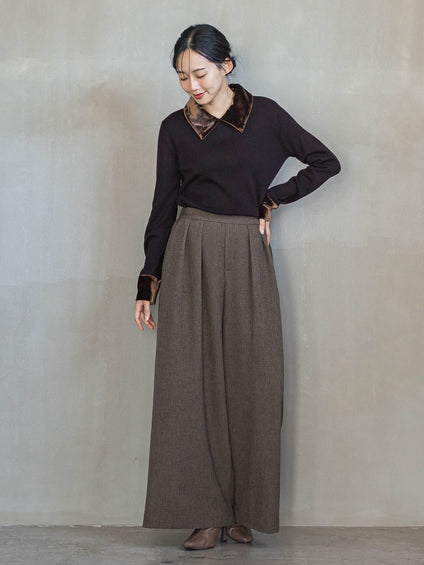 ツィードタックスカパン≪洗濯機で洗える≫