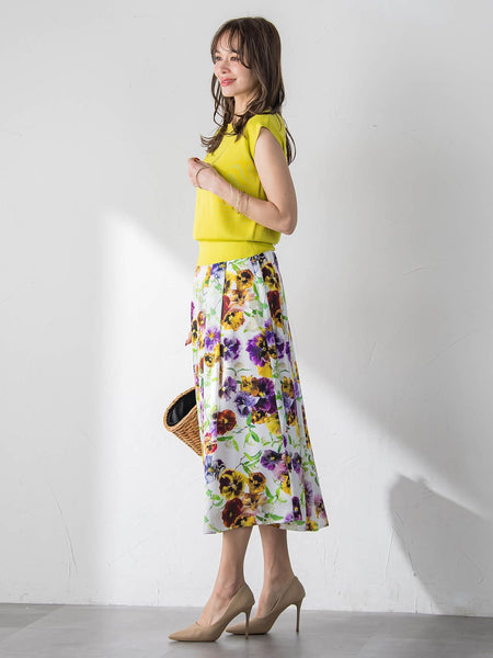 LUCINDA前後2wayパールニット