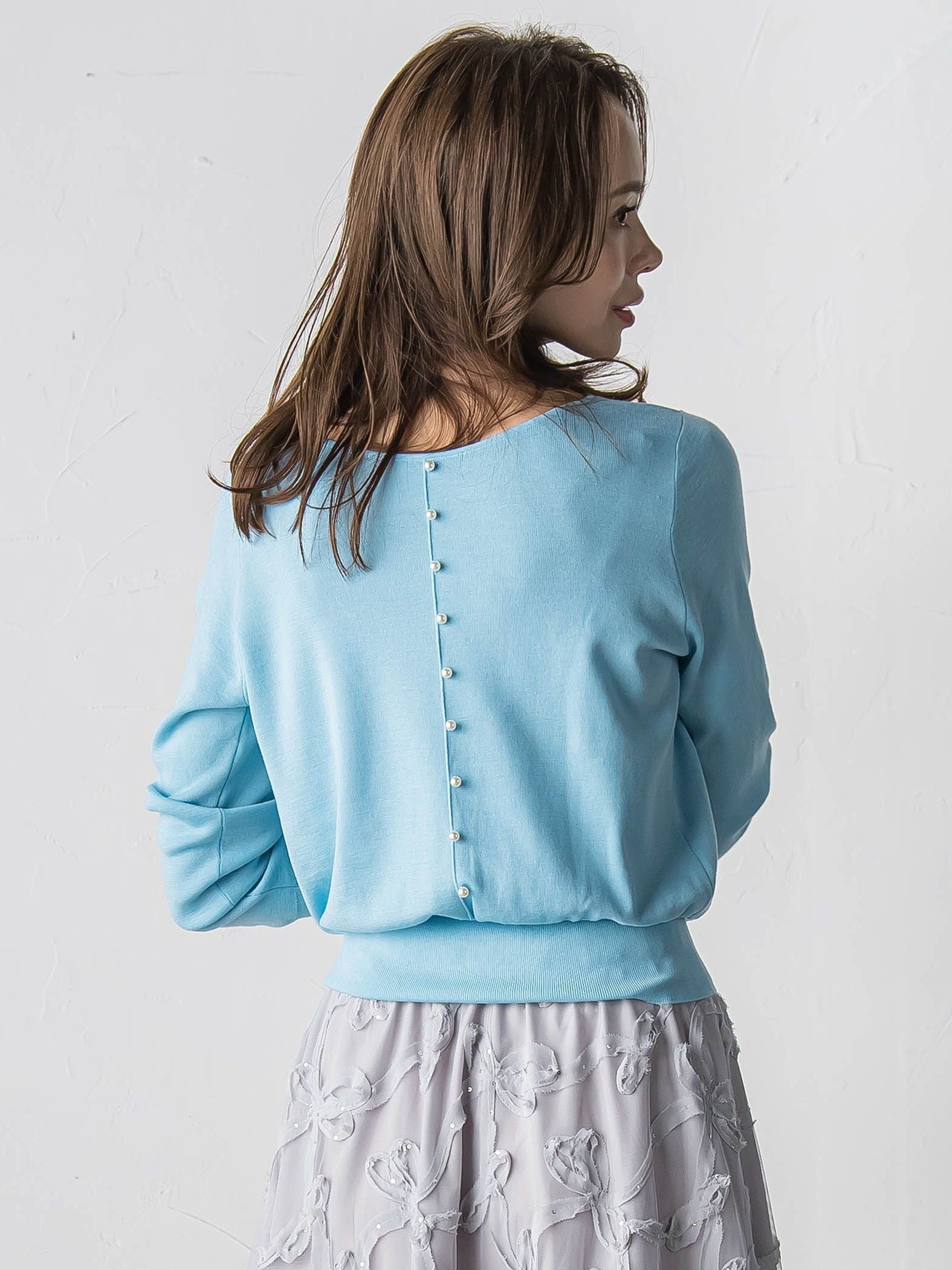 BRISBANE前後2WAYニット≪手洗い可能≫