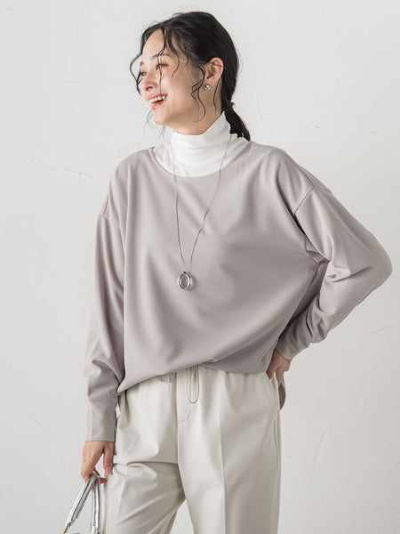 【WEB限定MTサイズ】季節をつなぐTシャツブラウス