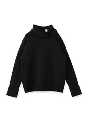 ジュエルボタンニット
