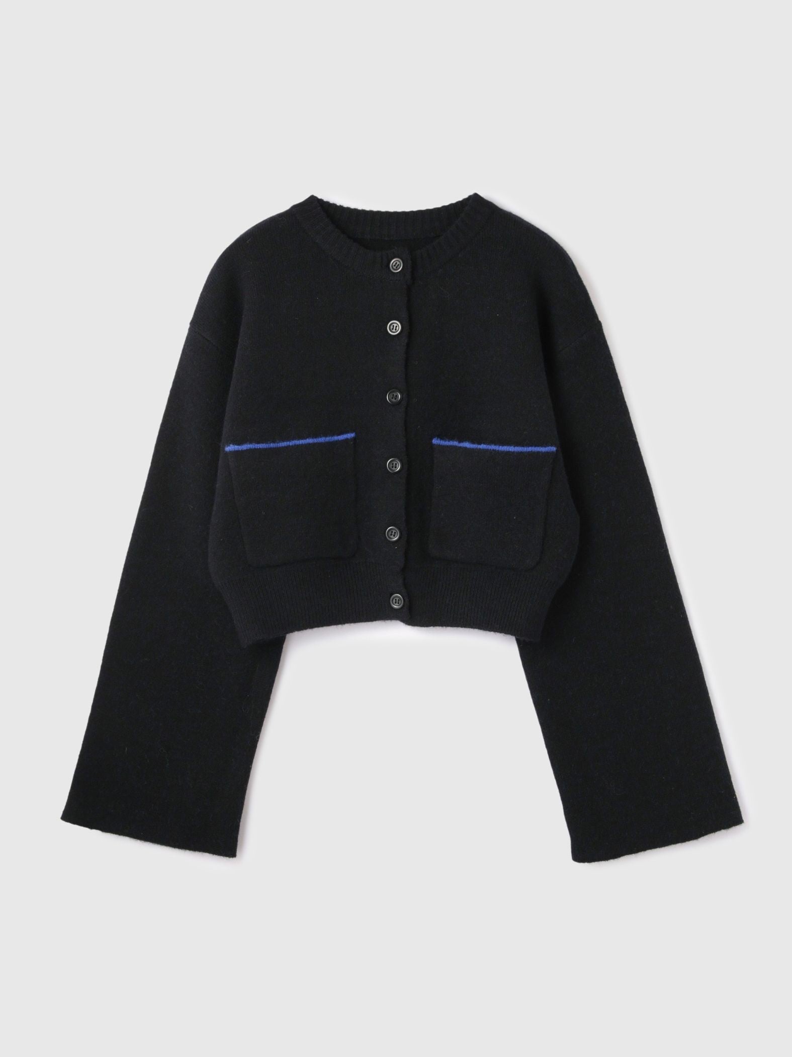 アルパカタッチダブルフェイスニットカーディガン≪手洗い可能≫