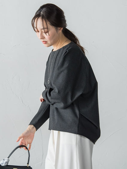 両面起毛T/Rブラウス