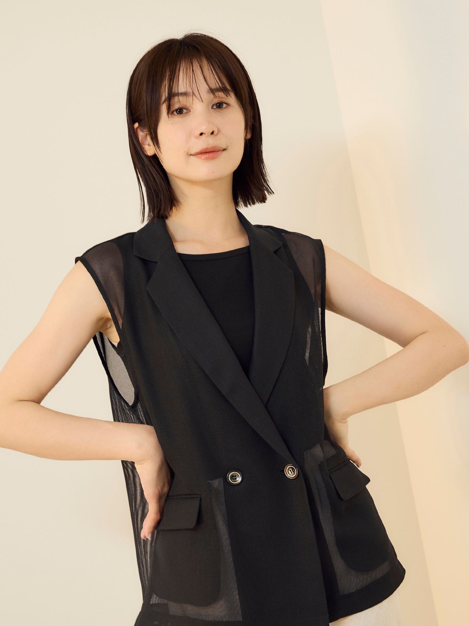 グリッティメッシュダブルベスト