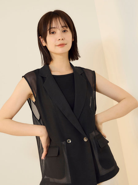 グリッティメッシュダブルベスト