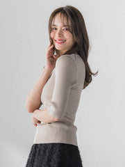 LUCINDAリブニット