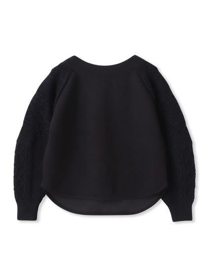 ときめきケーブルニット≪手洗い可能≫