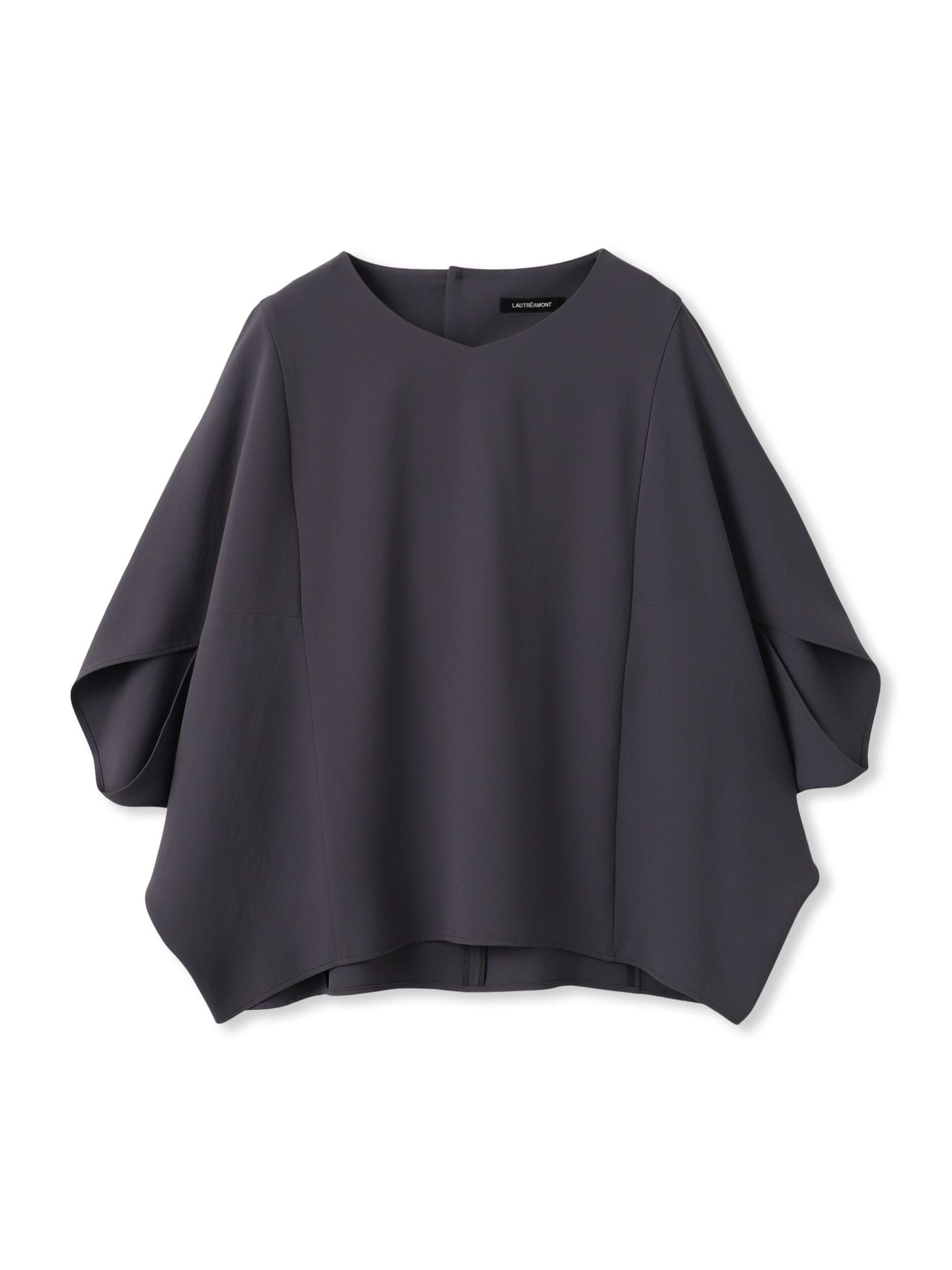 ≪シリーズ累計3万枚突破！/動画あり≫【ラクする美人服】ポンチョブラウス≪WEB限定カラーあり≫