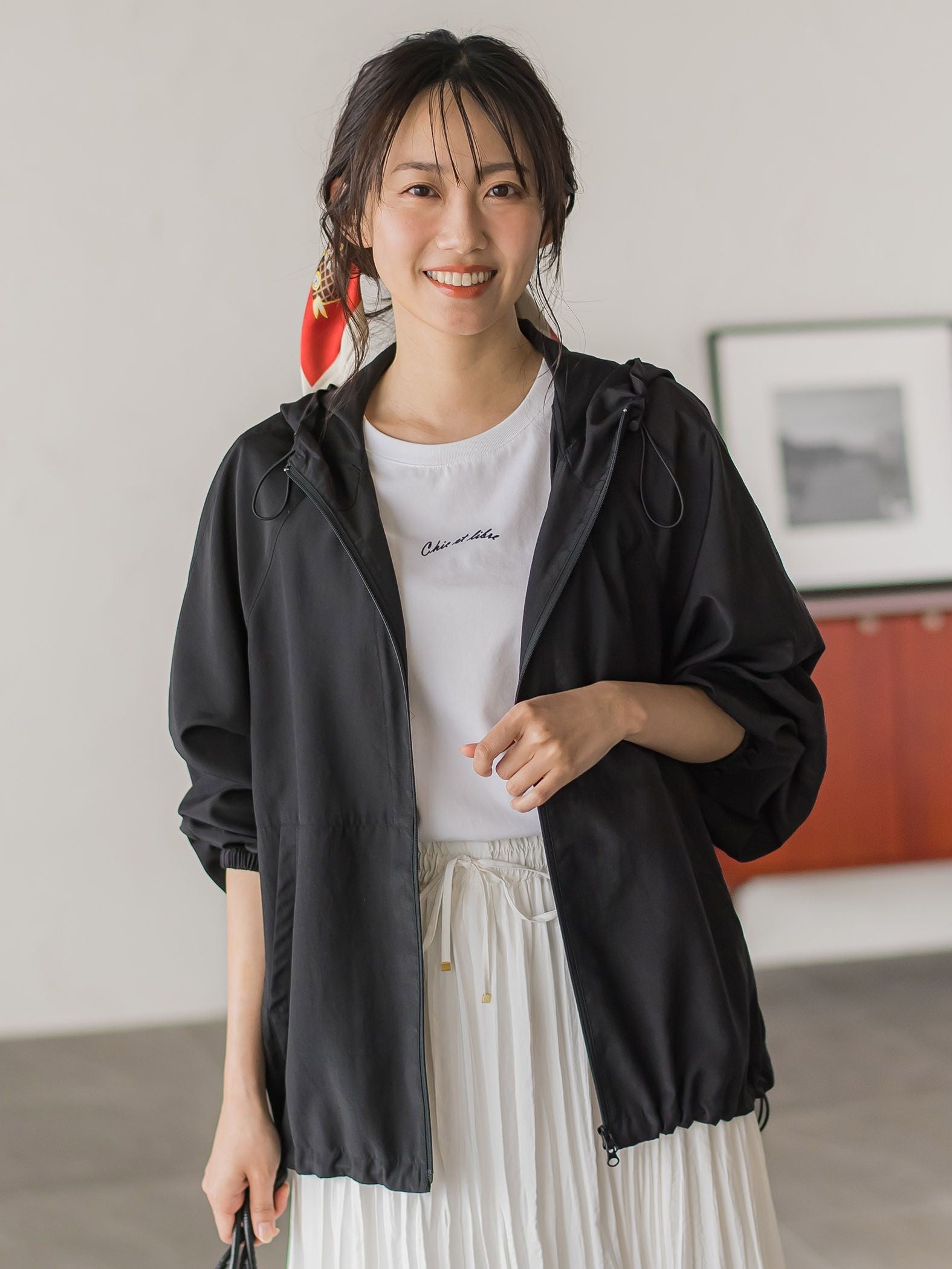 ECOブライトローン撥水ブルゾン