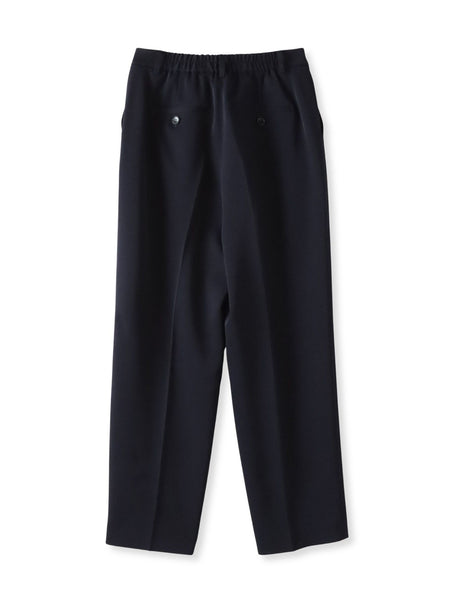 【大きいサイズ】【受注会限定】トリアセチノテーパードパンツ