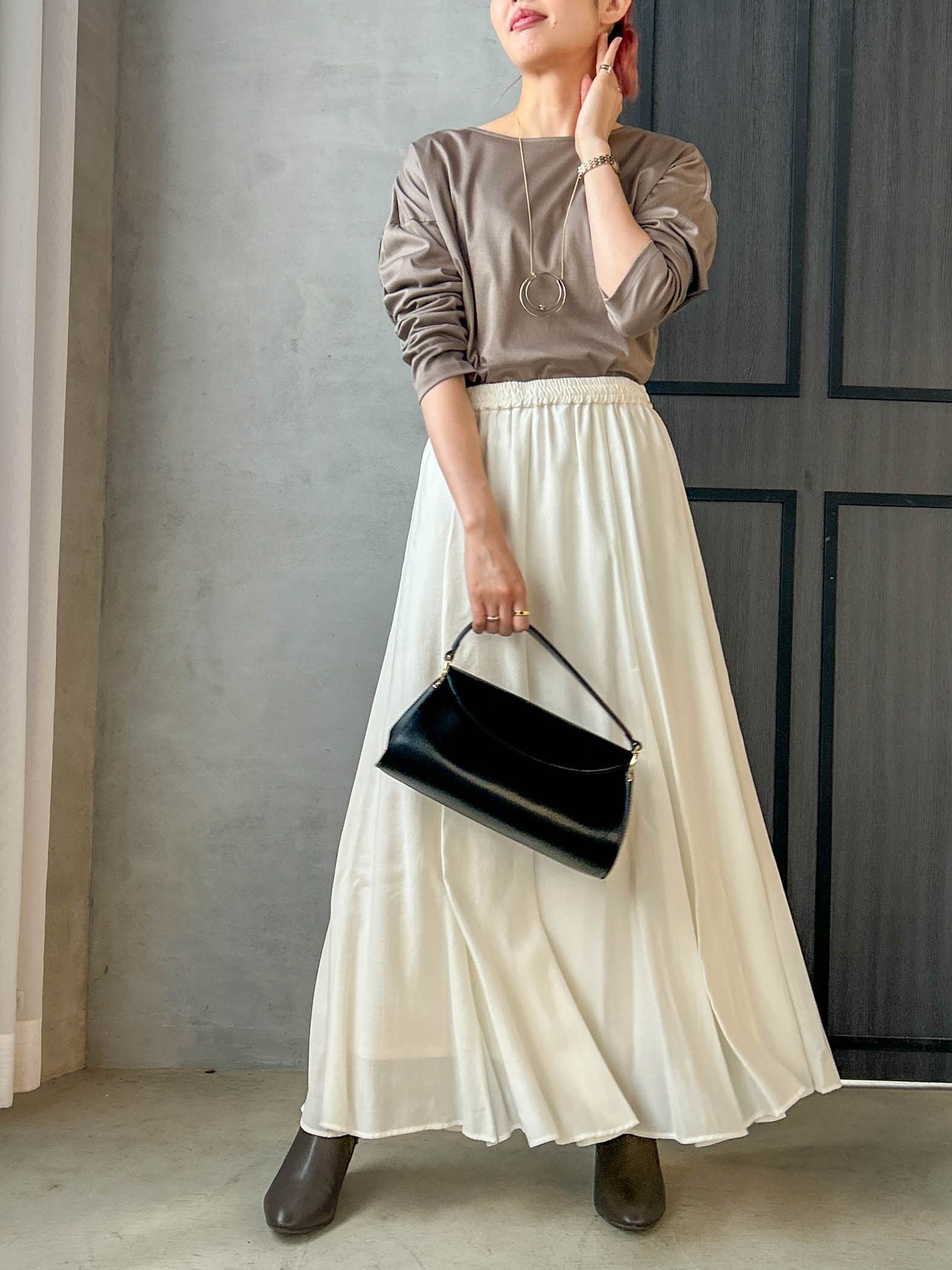 【WEB限定】カルゼフレアスカート