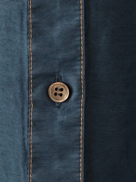 【大きいサイズ】シアーデニムシャツ