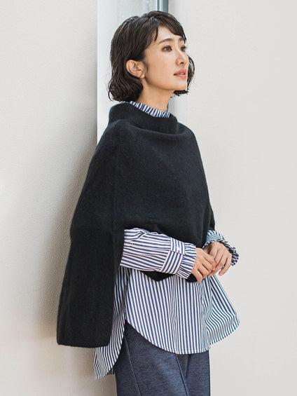 【大きいサイズ】ネックフリルブラウス