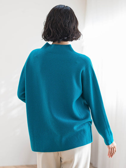 配色CHESSニット