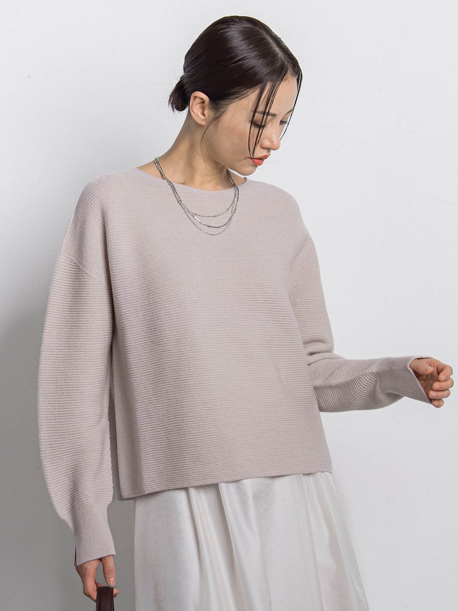 ホールガーメントガーターニット≪WEB限定11号/洗える≫