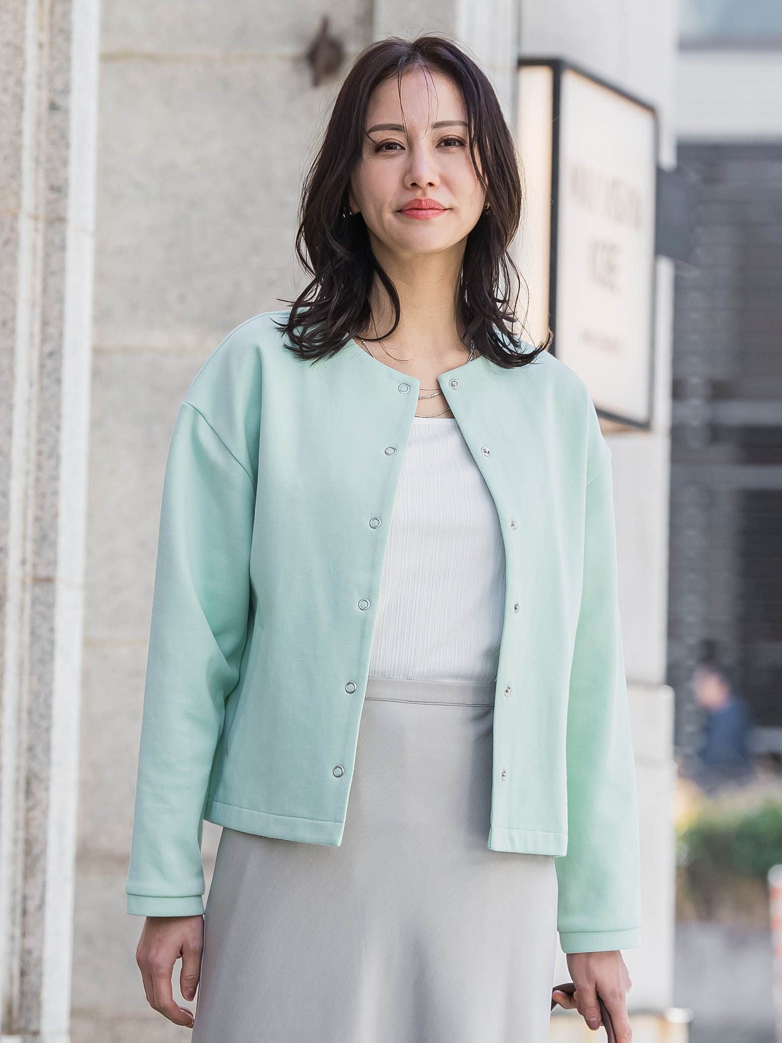 【WEB限定】美フォルムデイリーカーディガン