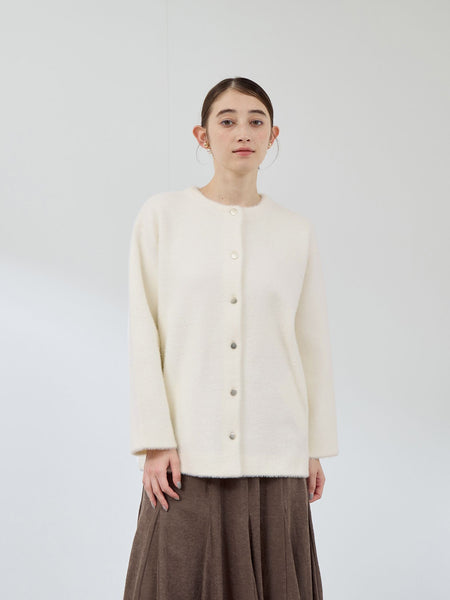 フェレットタッチWフェイスニットジャケット≪手洗い可能≫