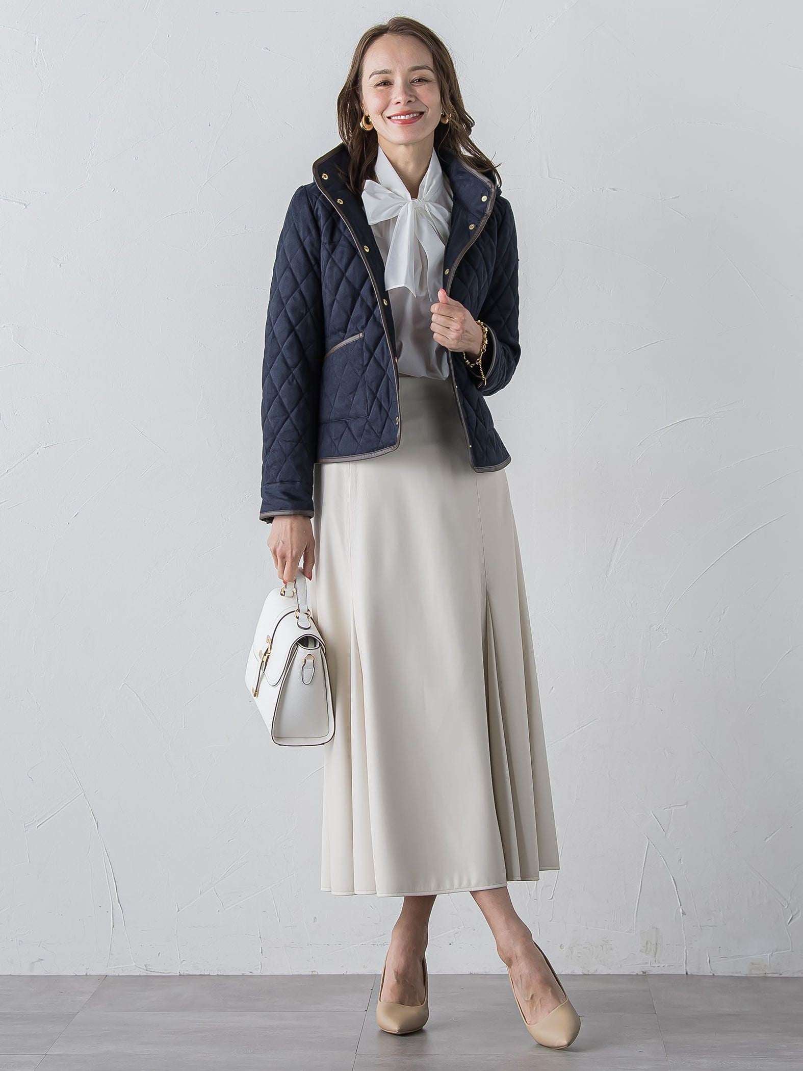 フェイクレザーマーメイドスカート