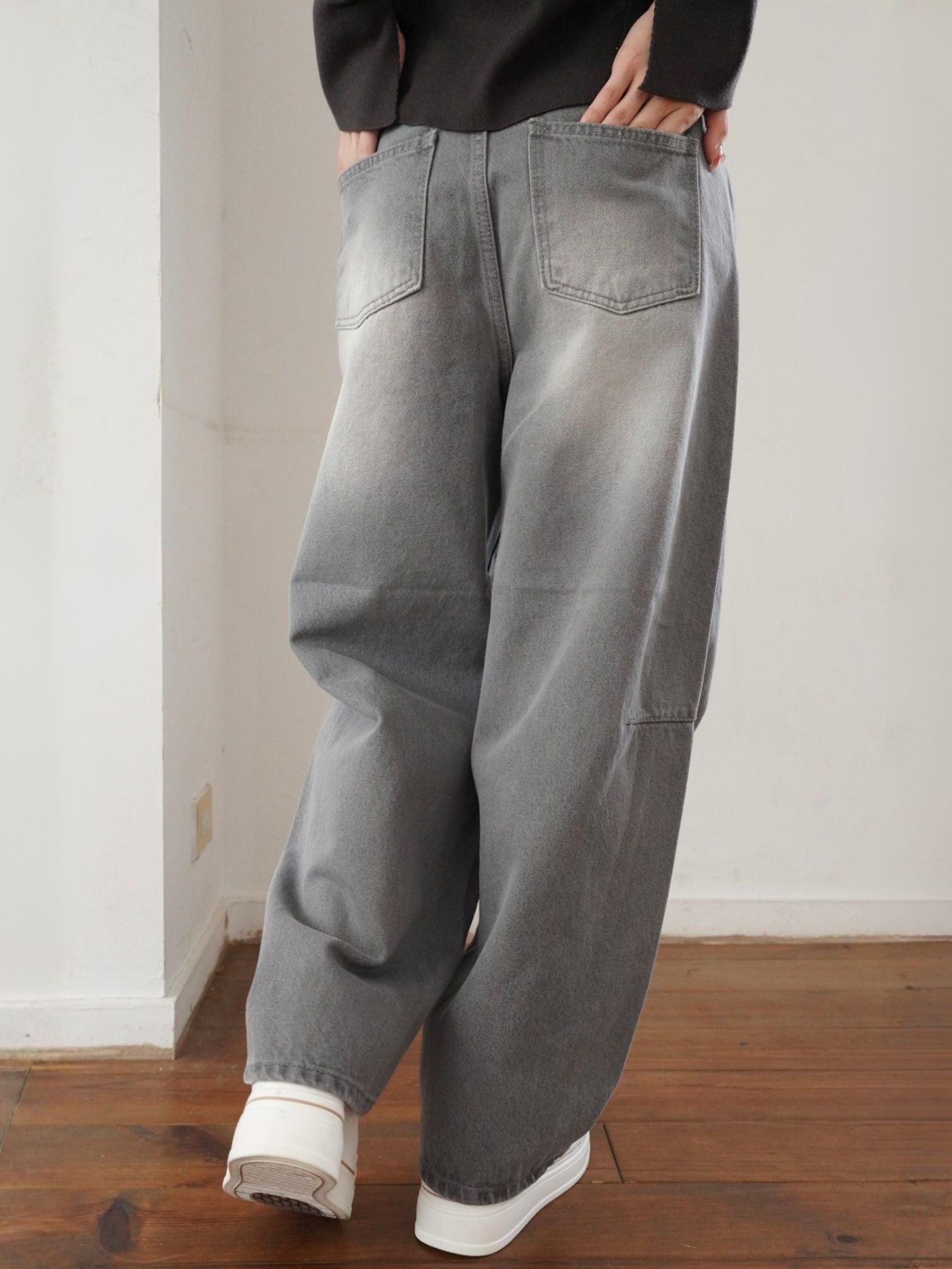 Barrel Curve Denim≪洗濯機で洗える≫