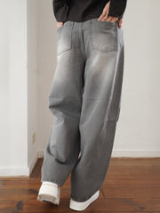 Barrel Curve Denim≪洗濯機で洗える≫