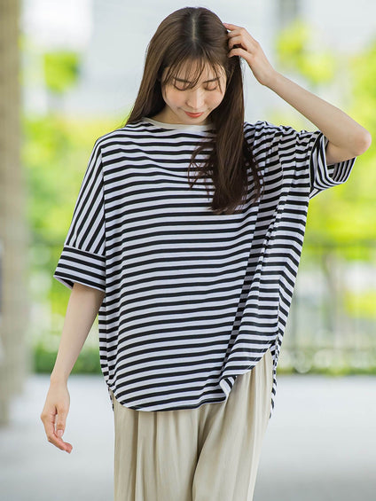 【biyori】ビッグシルエットTシャツ≪手洗い可能≫