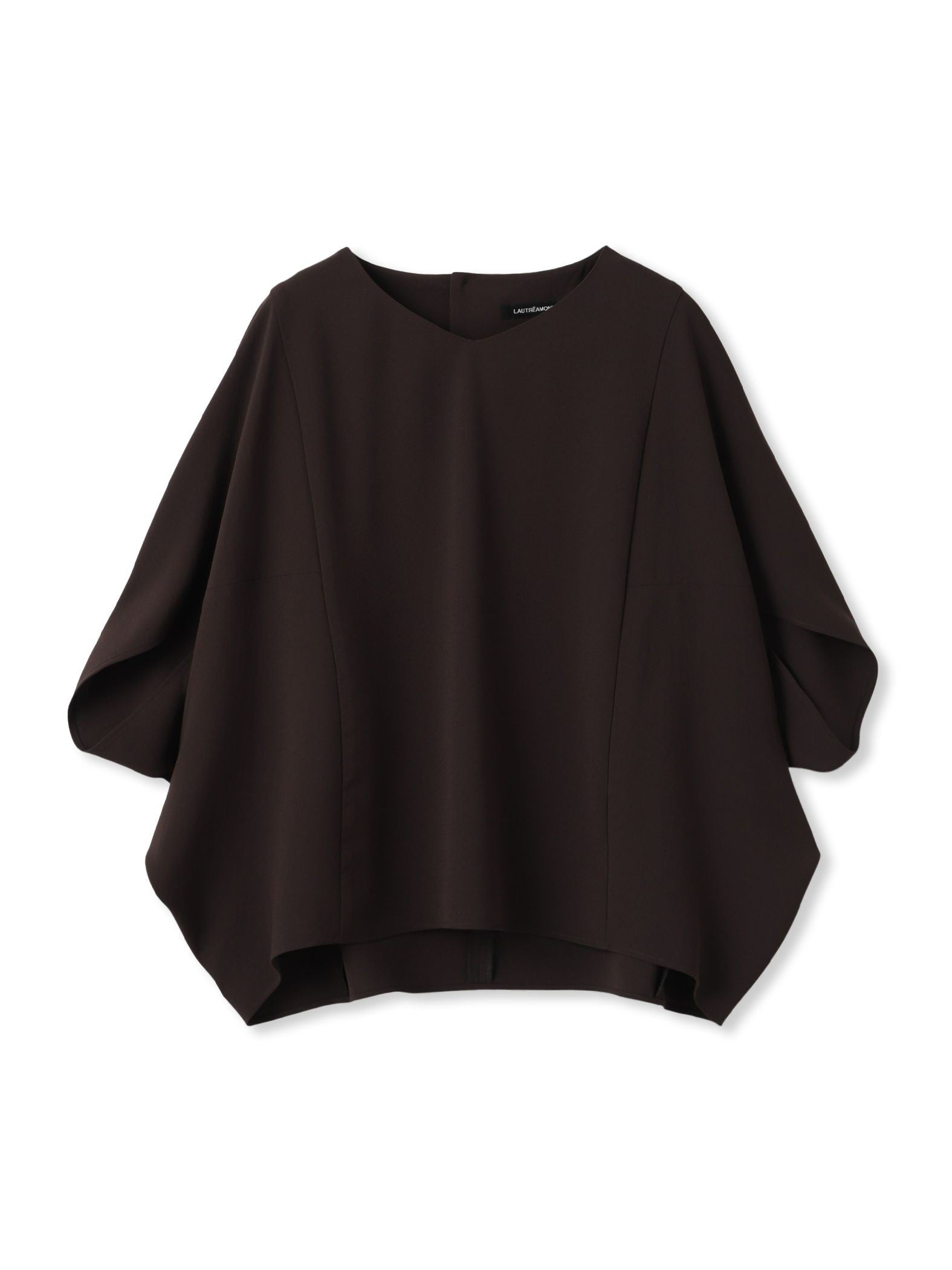 ≪シリーズ累計3万枚突破！/動画あり≫【ラクする美人服】ポンチョブラウス≪WEB限定カラーあり≫