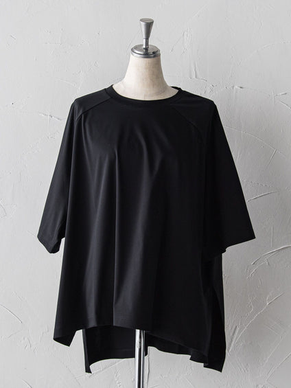 80 smooth ジャージーポンチョTシャツ