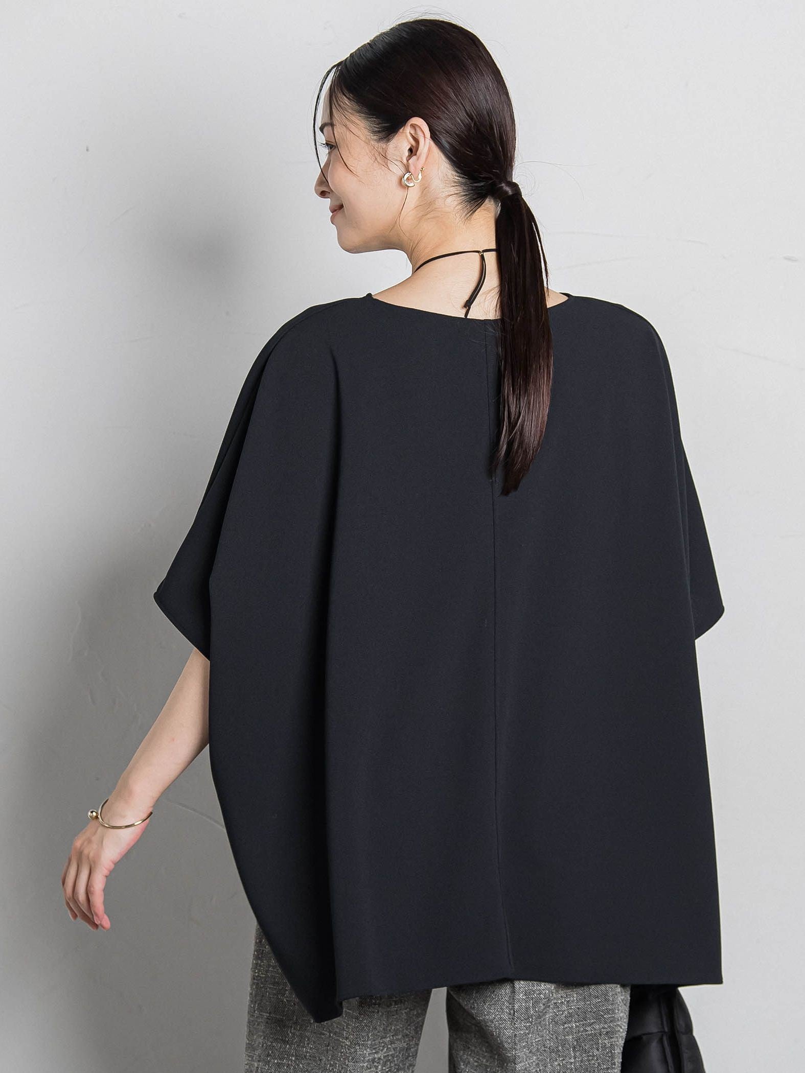 ライトダンボールジョーゼットカルゼカットソー