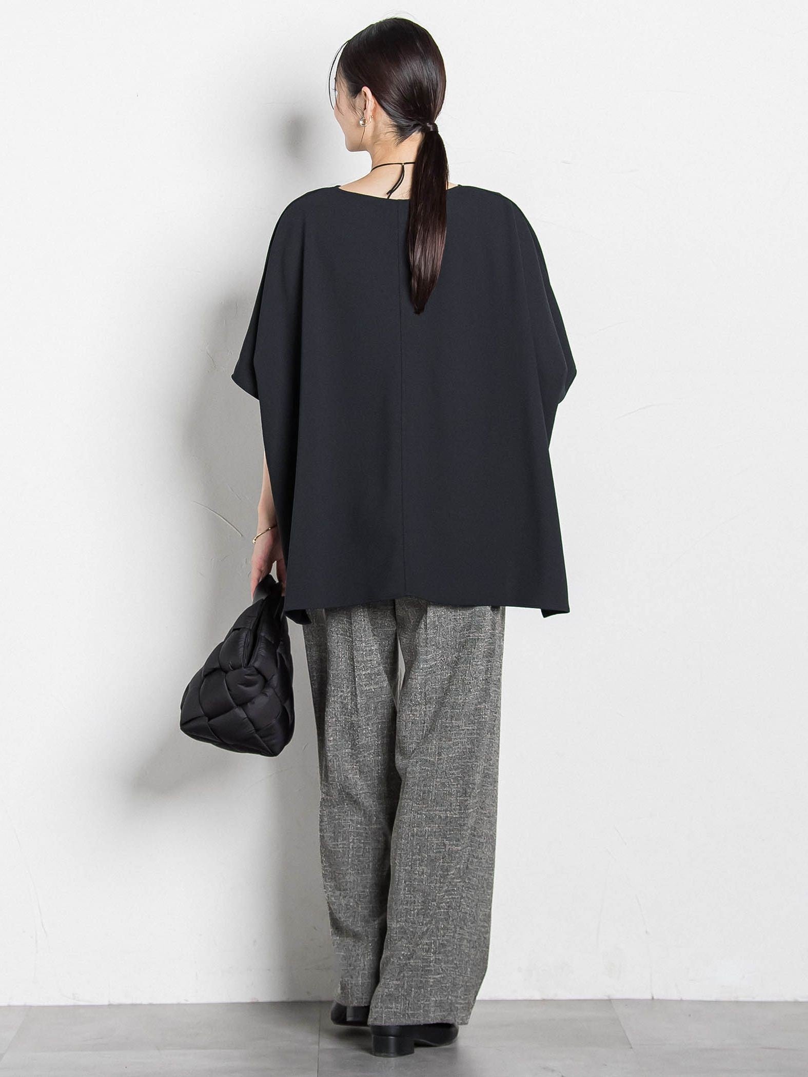 ライトダンボールジョーゼットカルゼカットソー