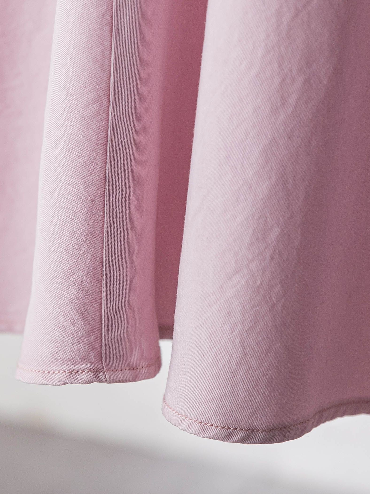 【40周年限定】カラーデニムセミフレアスカート