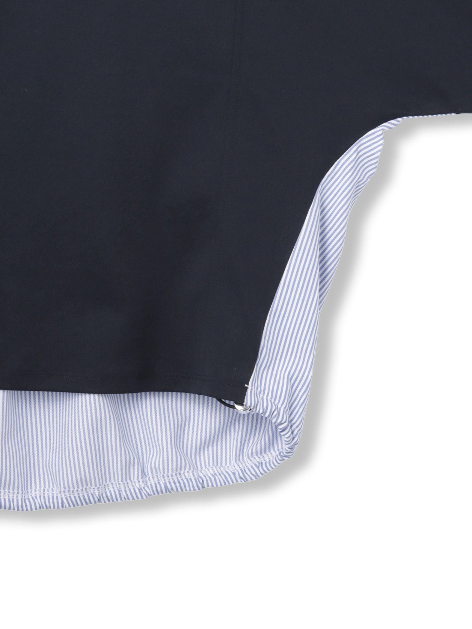 ポンチローマ異素材バックテールカットソー