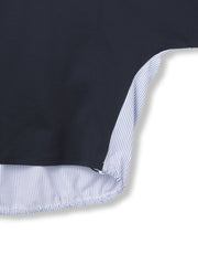 ポンチローマ異素材バックテールカットソー