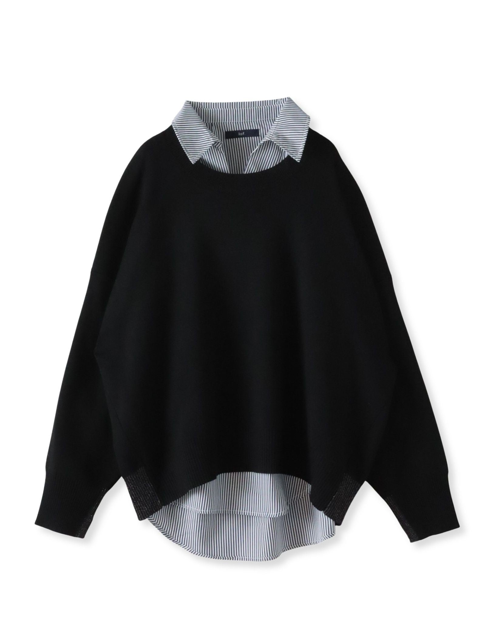 【WEB限定】”3コーデが叶う2点セット”ニット×シャツ≪手洗い可能≫