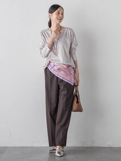 【WEB限定】≪背中美人革命≫汗染み防止バックポイントロンT