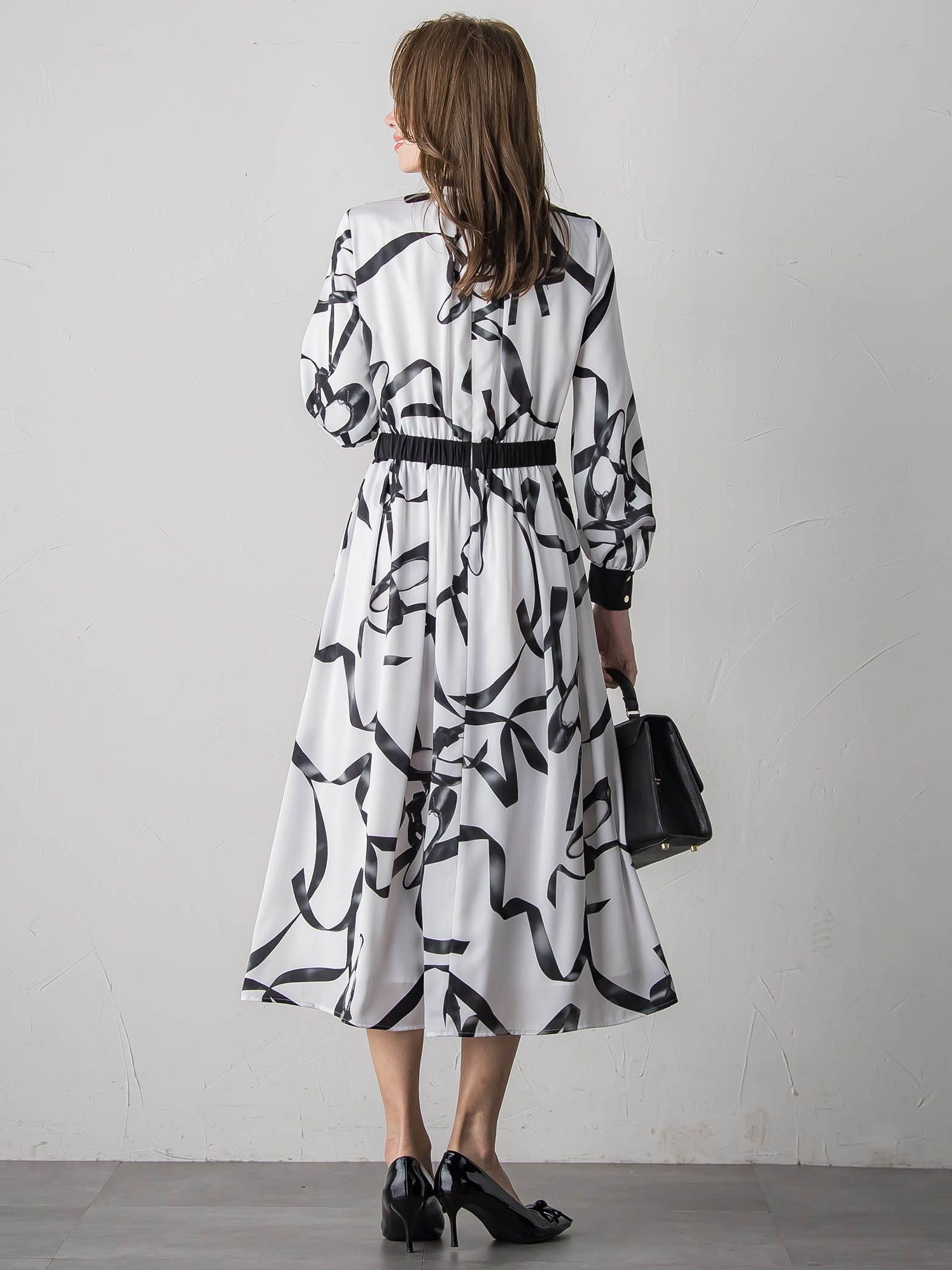 トゥシューズワンピース