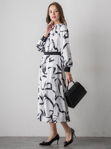 トゥシューズワンピース