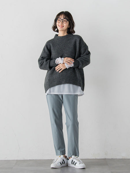 <極>”ラクきれい”裏起毛ジョグパン