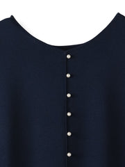 LUCINDA前後2wayパールニット