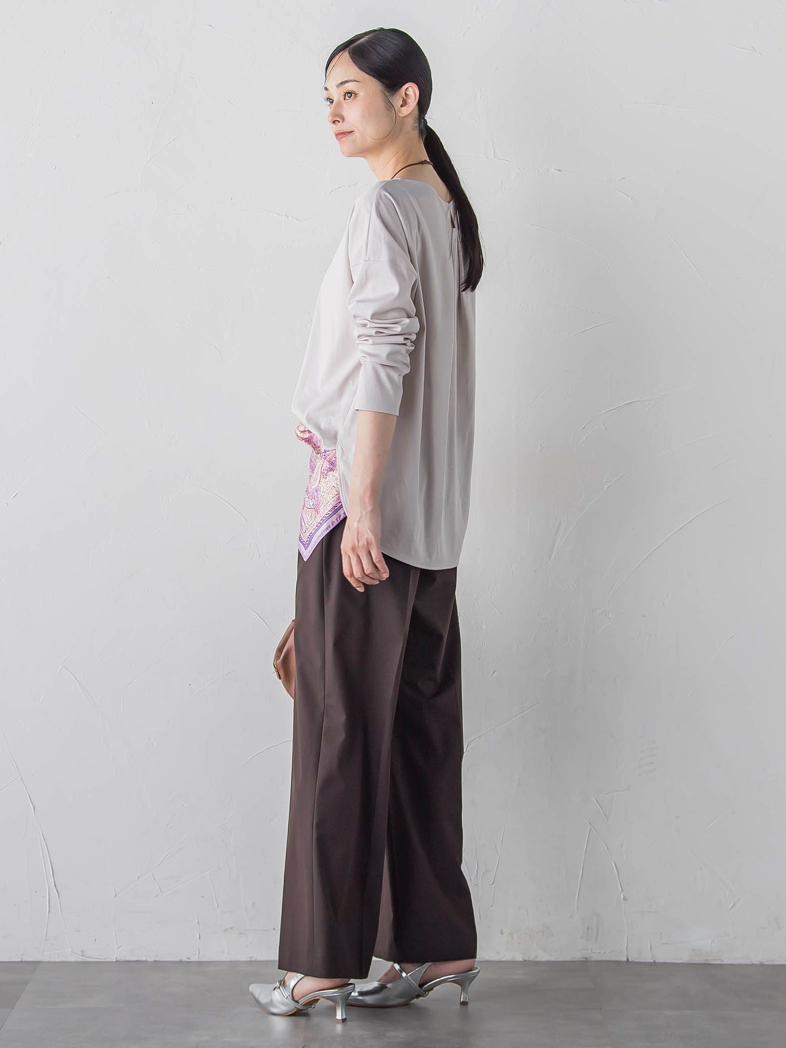 【WEB限定】≪背中美人革命≫汗染み防止バックポイントロンT