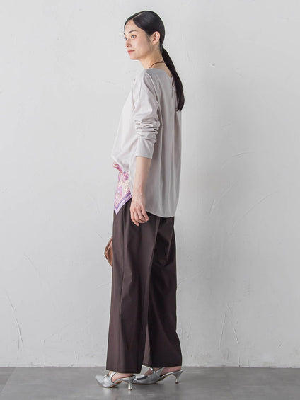 【WEB限定】≪背中美人革命≫汗染み防止バックポイントロンT