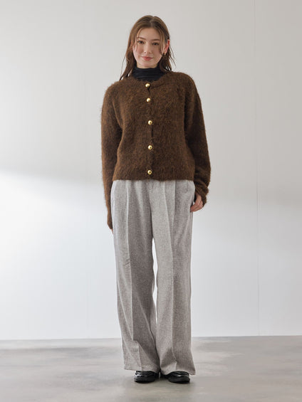 ライトツィードタックパンツ≪手洗い可能≫